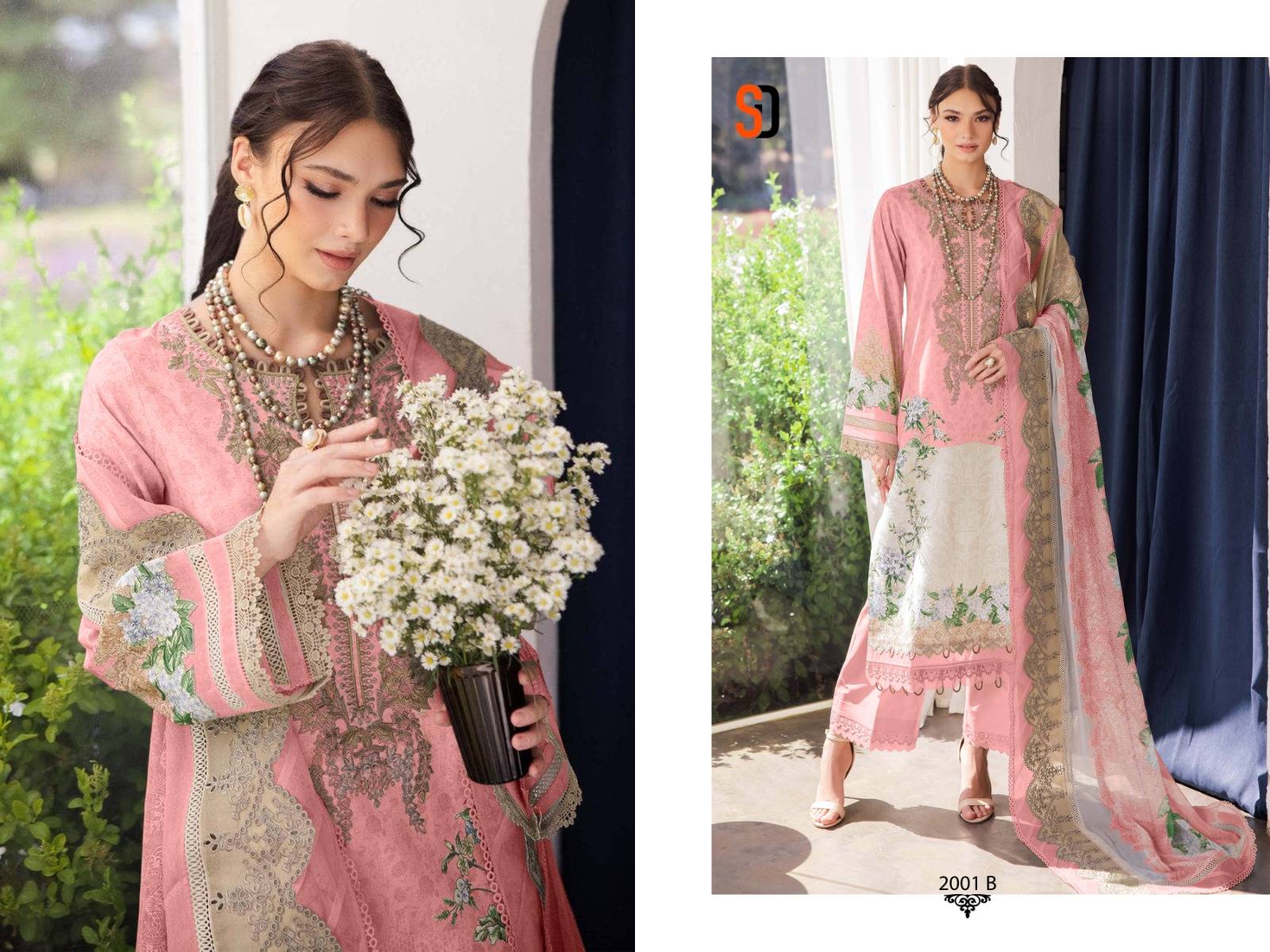 NEEDLE WONDER VOL-02 By SHARDDHA DESIGNER Indian Traditional casual wear Pakistani pure cotton dresses At Wholesale Price